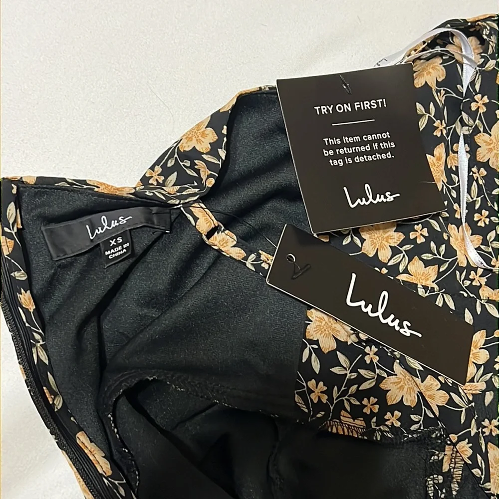 Lulus Floral Dress - Picture 3 of 4